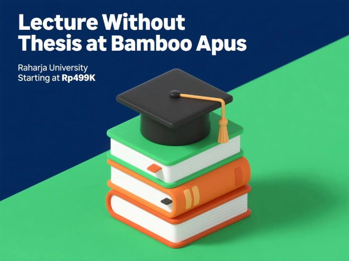 Kuliah Tanpa Skripsi di Bambu Apus